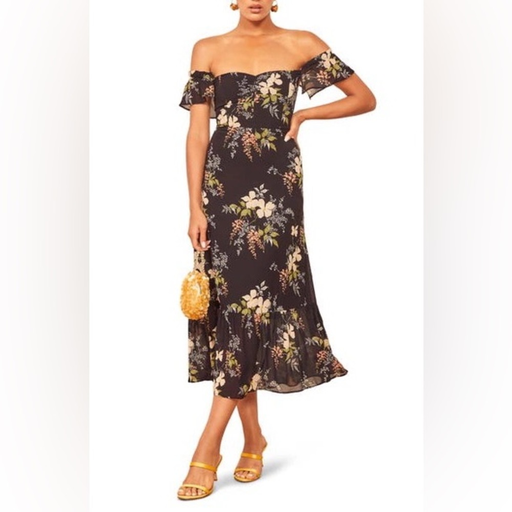 NWT Reformation Butterfly Dress Isabella